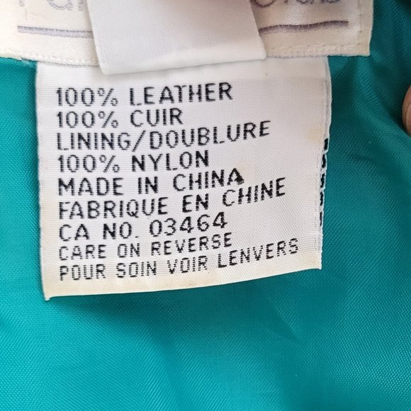 VINTAGE 100% LEATHER JACKET - Picture 6 of 16